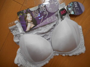 ★新品★セクシー系＆可愛い系モールドカップ仕様×薄紫☆ブラジャー・ショーツ２点セット 【Ｂ８５・ＬＬ】