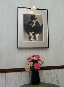 キース・ヘリング/1989/アート ピク額装/ストリートアートの先駆者/Keith Haring/Pop Art/落書き/地下鉄アート/大き目額が豪華な壁飾り