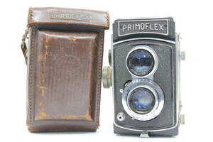 【訳あり品】 Primoflex Toko 7.5cm F3.5 ケース付き 二眼カメラ s6130