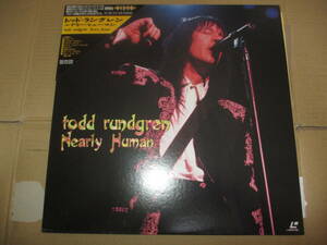 LD レーザーディスク　トッドラングレン 　ニアリー・ヒューマン　Todd Rundgren　Nearly Human　　