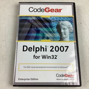 o4421 CODEGEAR DELPHI 2007 for Win32 Enterprise Edition Borland アプリケーション開発 中古