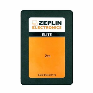 新品 ZEPLIN 2.5インチ SATA SSD 2TB ELITEシリーズ R：550MB/s W：500MB/s 3年保証