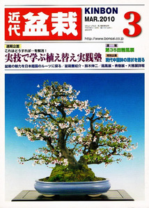 近代盆栽　2010年３月号　植え替え実践塾 他 【雑誌】