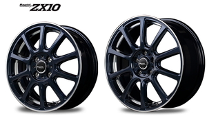 [業販限定販売] [新品] [17インチ] [軽量] [Rapid performance ZX10] [7J+50] [215/55R17] [エスティマ/カムリ] [ラピード] [AD BLUE]