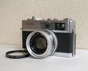 シャッター切れる◎ミノルタ ハイマチック HI-MATIC9 ROKKOR-PF 1:1.7 f=45mm フィルムカメラ　札幌市 豊平区