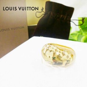 美品☆LOUIS VUITTON ルイヴィトン バーグアンクリュージョン リング