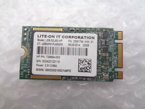 複数入荷 LITE-ON LSS-32L6G-HP 32GB SSD M.2 中古動作品(S72)