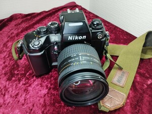 【委託品】 Nikon F4 AF NIKKOR 24-85mm レンズ付き シャッターOK 速度変化有り ニコン フィルムカメラ 1円スタート売り切り 一眼レフ