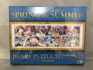 【未使用品】集英社 ONE PIECE展 Four seasons of Straw Hat Crew ”SPRING & SUMMER” ジグソーパズル950ピース（管理番号：046102）