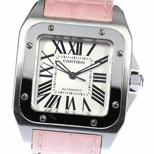 カルティエ CARTIER W20106X8 サントス100MM 自動巻き ボーイズ _799449