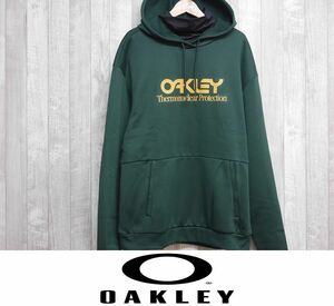 【新品:SALE】24 OAKLEY RIDER LONG 2.0 HOODIE - M - HUNTER GREEN/AMBER YELLOW 撥水 パーカー スノーボード 正規品