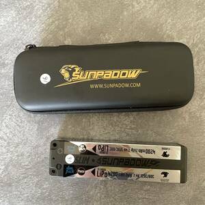 ＊使用少＊ SUNPADOW 7.4V 4200mAh 120C Platin スリム リポバッテリー #16