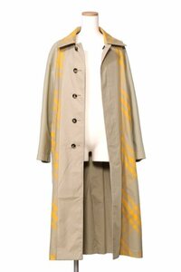 バーバリー ロング リバーシブル ブラッドフォード・カーコート ハンター サイズ4 BURBERRY Long Reversible Bradford Car Coat HUNTER