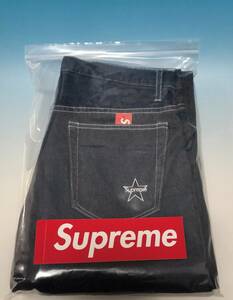 SUPREM Regular Jean Rinced Blue w30 レギュラーデニム 紺