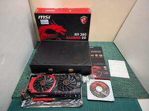 程度良好！MSI Radeon R9 380 GAMING 2G　PCI-E,R9380,2G G5,TF V FAN,OC