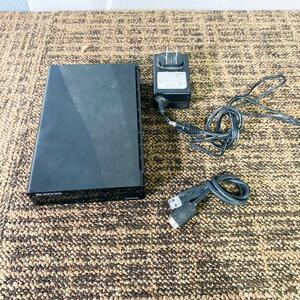 ★ジャンク扱い品 中古★ELECOM エレコム テレビ録画対応 外付けHDD 2TB【ELD-FTV020UBK】DBSJ