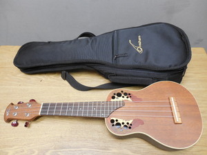 Applanse・Ovation・オベーション・ウクレレ・UA 20・美品 /　専用ソフトケースつき 　全長54.5㎝