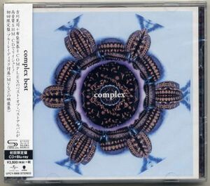 ☆complex コンプレックス 「complex best」 初回限定盤 CD+Blu-ray 新品 未開封