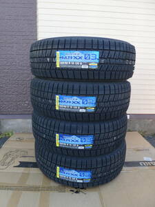 ☆ 未使用 225/60R18 100Q ダンロップ WINTERMAXX WM03 23年製 スタッドレスタイヤ 1円スタート ☆