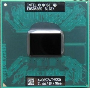 Intel Core 2 Duo T9550 SLGE4 2C 2.67GHz 6MB 35W Socket P AW80576GH0676MG