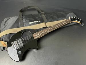 [A171] FERNANDES ZO-3 エレキギター ケース付き ブラック フェルナンデス 楽器 ギター