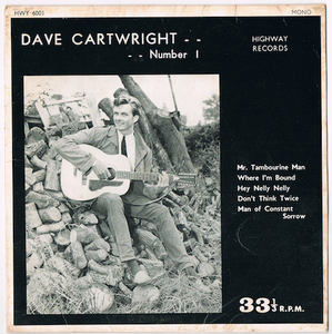 ●DAVE CARTWRIGHT / NO.1 [UK 45 ORIGINAL 7inch EP BOB DYLAN 試聴]