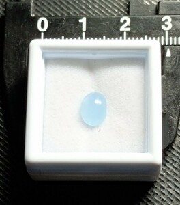 ★海のお守り　アクアマリン1.25ct ルースケース付き