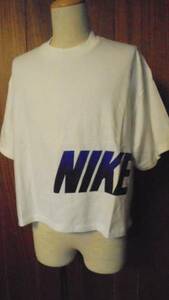 NIKE USA製 vintage ナイキ Tシャツ L MADE IN USA デカロゴ