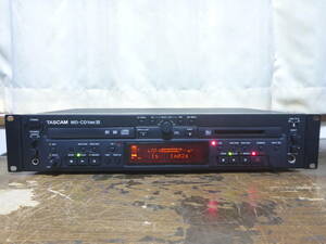 TASCAM　　MD-CD1MKⅢ 業務用CDプレーヤー/MDレコーダー　タスカム 