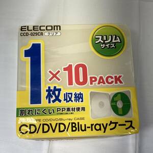 ELECOM CCD-029CR 1枚収納×10枚Pack