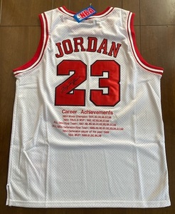 マイケル・ジョーダン CAREER STATS JERSEY #23White