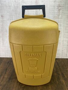 中古 Coleman クラムシェルケース ランタン 200系 キャリーケース イエロー 1980年11月製造品 SHSH0005-12u