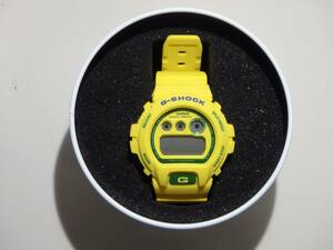 美品 CASIO G-SHOCK DW-6900WC-9 006 FIFA ワールドカップ ブラジルカラー イエロー グリーン