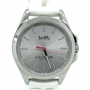 COACH(コーチ) 腕時計■美品 - CA.141.7.14.2101 ボーイズ シルバー