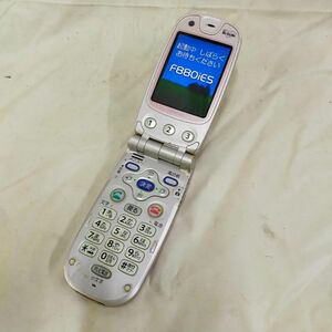 P20 docomo FOMA F880iES ピンク 通電のみです。　ジャンク品 判定：◯ 中古