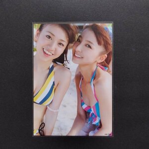 AKB48 生写真 ポニーテールとシュシュ HMV特典 大島優子 篠田麻里子 水着