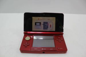 ☆# Nintendo ニンテンドー 3DS ゲーム機 本体 CTR-001 レッド ゲーム レッド 