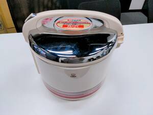 JCC-2700型 クリスタルピンク タイガー TIGER 電子ジャー炊飯器 （15合炊き） 通電確認済み 動作品　中古（ス045）