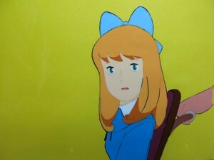 B　アルプスの少女ハイジ　車椅子のクララ①　 セル画 張り付きなし　アニメ 　日本アニメーション　宮崎駿