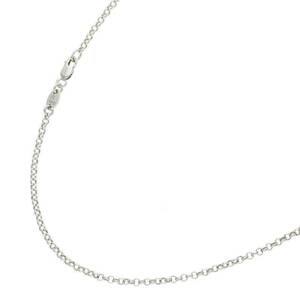 クロムハーツ Chrome Hearts NECKCHAIN R20/ロールチェーン20inch サイズ:20inch シルバーネックレス 中古 OS06