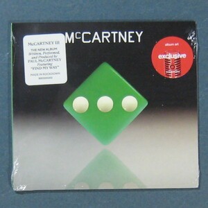 ★新品未開封・ストア限定グリーン・ジャケット盤②★ McCartneyIII (TARGET EXCLUSIVE CD) / Paul Mccartney