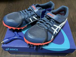 アシックス asics ヒートフット HEATFLAT FR 7 TTP526 23.5cm 陸上競技シューズ スパイク デッドストック 未使用 SM3176