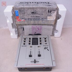 ★Technics AUDIO MIXER SH-EX1200 DJ用 オーディオミキサー 松下電器 テクニクス 箱付 現状品【40