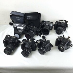 1205【1円～/ジャンク】 デジタルカメラ コンパクトデジタルカメラ まとめ 計8台 デジカメ Pananosic SONY FUJIFILM