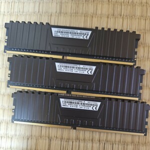 VENGEANCE パソコンメモリ　 DDR4　8GB/16GB 　全3枚　2666mhz　動作未確認　ジャンク