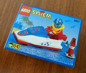 【希少】【未開封】LEGO レゴ 1996年発売 街シリーズ 6517希少！ CITYレゴ ジェットボート ジェットスキーレースLEGO