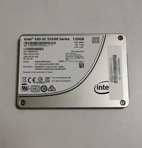 intel SSD DC S3500 Series 120GB MLC 2.5inch SSDSC2BB120G4 SATA ((動作品・2個限定！))
