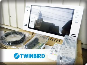 ■展示品■未使用品■TWINBIRD/ツインバード■16V型浴室テレビ■16V型■ミラーリング機能/防水設計■2022年製■VB-BB162/25万/ymm1798k