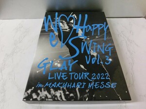 BO【GG-090】【60サイズ】▲GLAY LIVE TOUR 2022 ～We Happy Swing～ Vol.3/G-DIRECT限定盤/邦楽