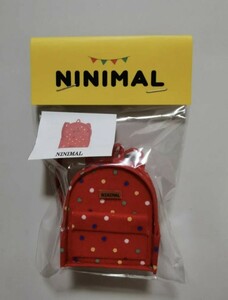 新品 10cmクラス ドール用 NINIMARU 二二マル Colorful Red Bag バッグ カバン リュック 赤